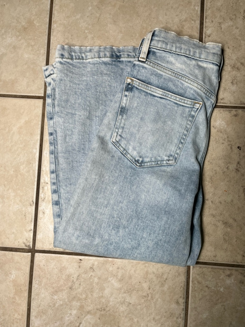 GAP Men's Light Blue Straight-Leg Jeans